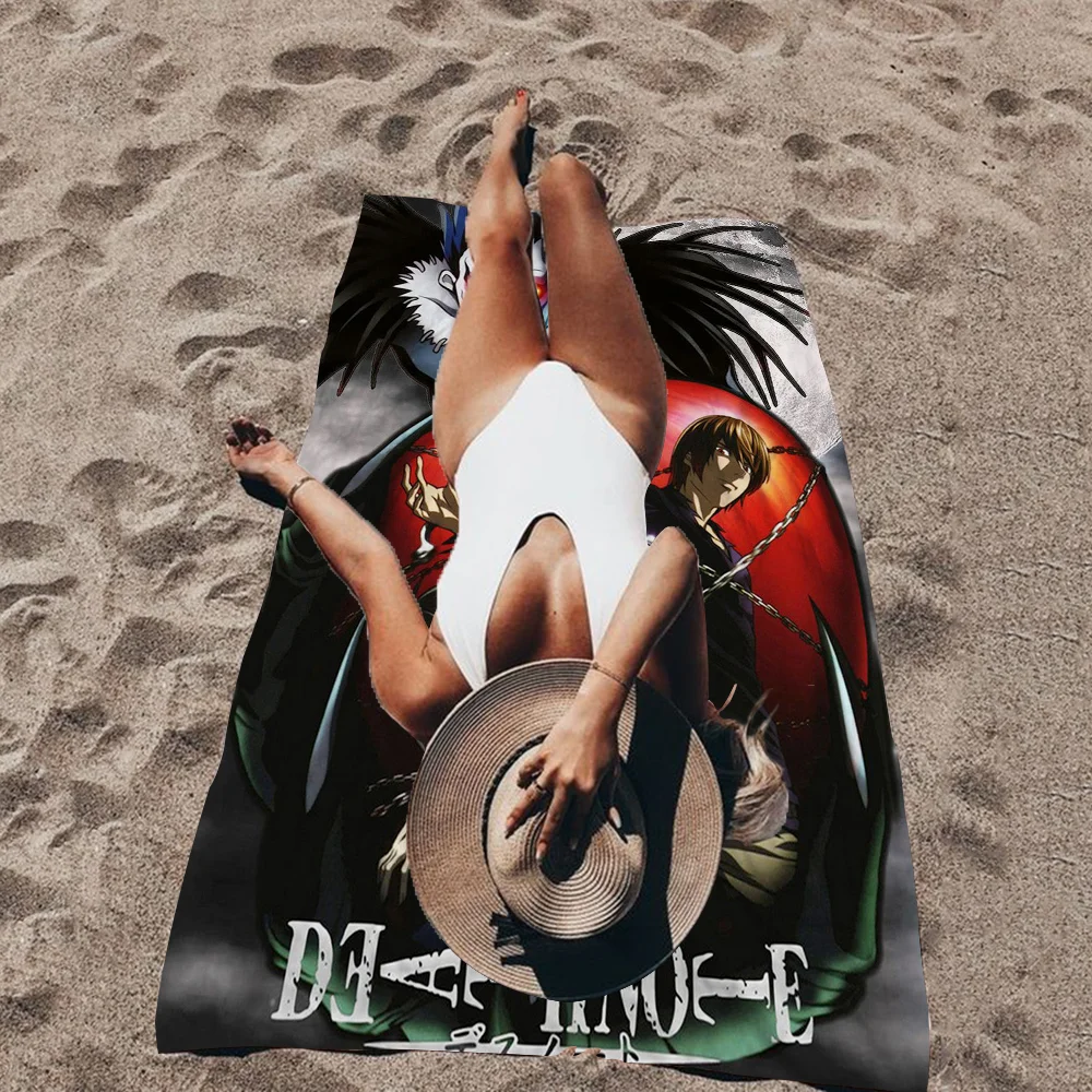 Hot Anime Death Note Anime Beach Swimming Towel Soft Absorbent Washcloth Children's Gifts For Kids Travel Camping Gym
Hot Anime Death Note Anime Beach Swimming Towel Soft Absorbent Washcloth Children's Gifts For Kids Travel Camping Gym
