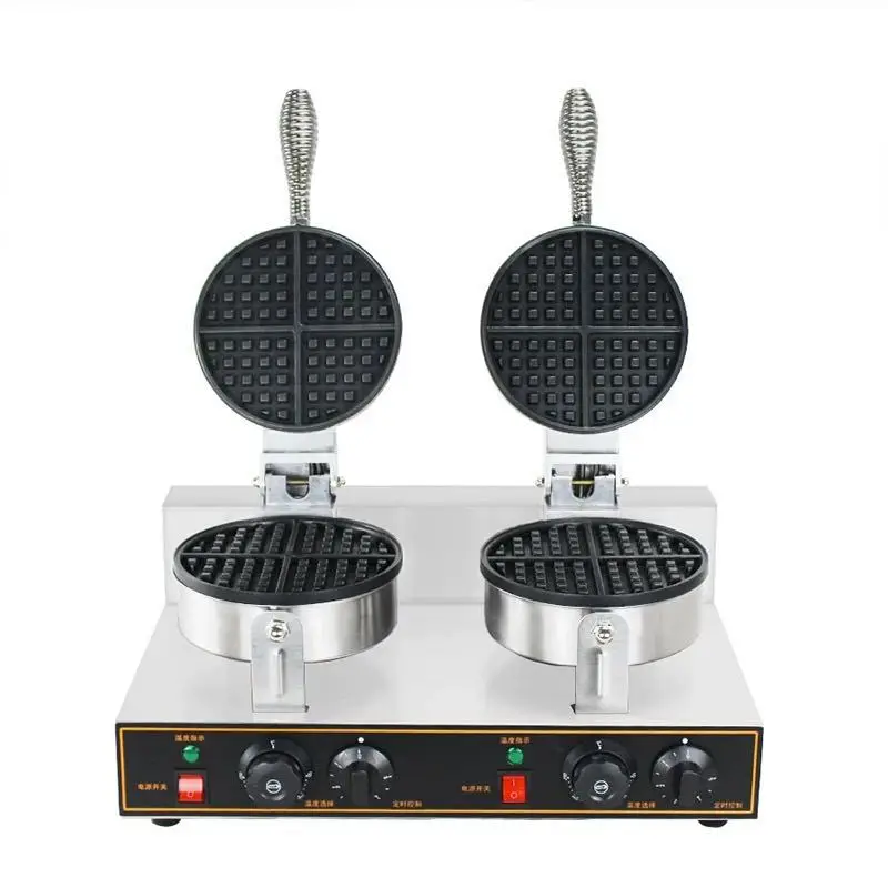 Double-headed waffle stove stall, commercial electric double-headed waffle machine with timed meat muffin machine
Double-headed waffle stove stall, commercial electric double-headed waffle machine with timed meat muffin machine