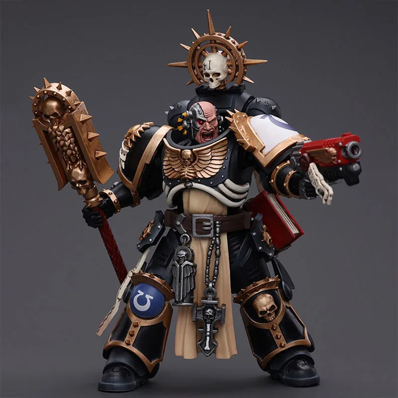 JOYTOY Warhammer 40K 1/18 Ultramarines Chaplain Indomitus Action Figure 12.4cm Figurine Model Toy for Collection
JOYTOY Warhammer 40K 1/18 Ultramarines Chaplain Indomitus Action Figure 12.4cm Figurine Model Toy for Collection