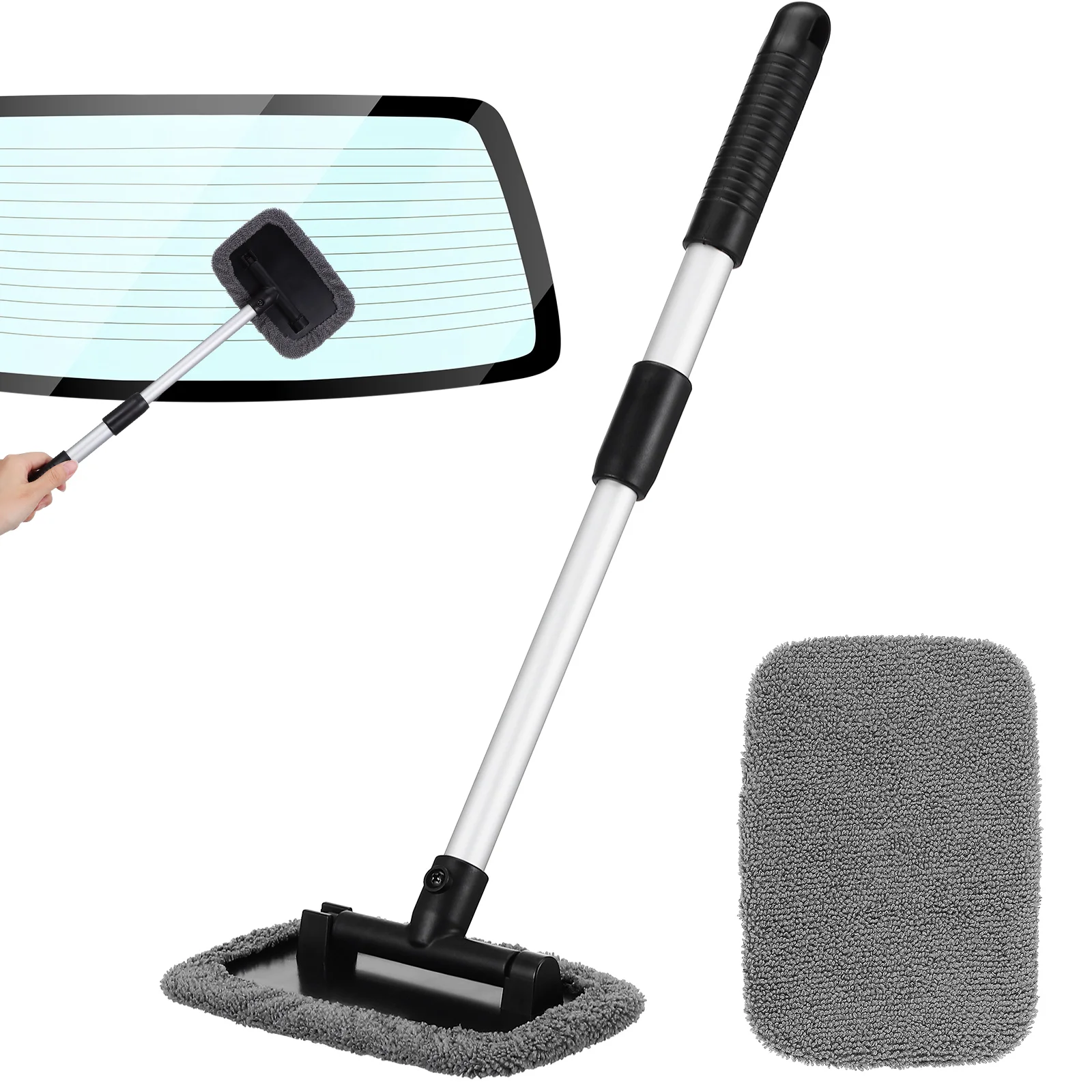 Telescopic Rod Cleaning Brush Car Window Cleaner Tool Retractable Long Handle Windshield Brush Household Glass Sliding Door Car
Telescopic Rod Cleaning Brush Car Window Cleaner Tool Retractable Long Handle Windshield Brush Household Glass Sliding Door Car