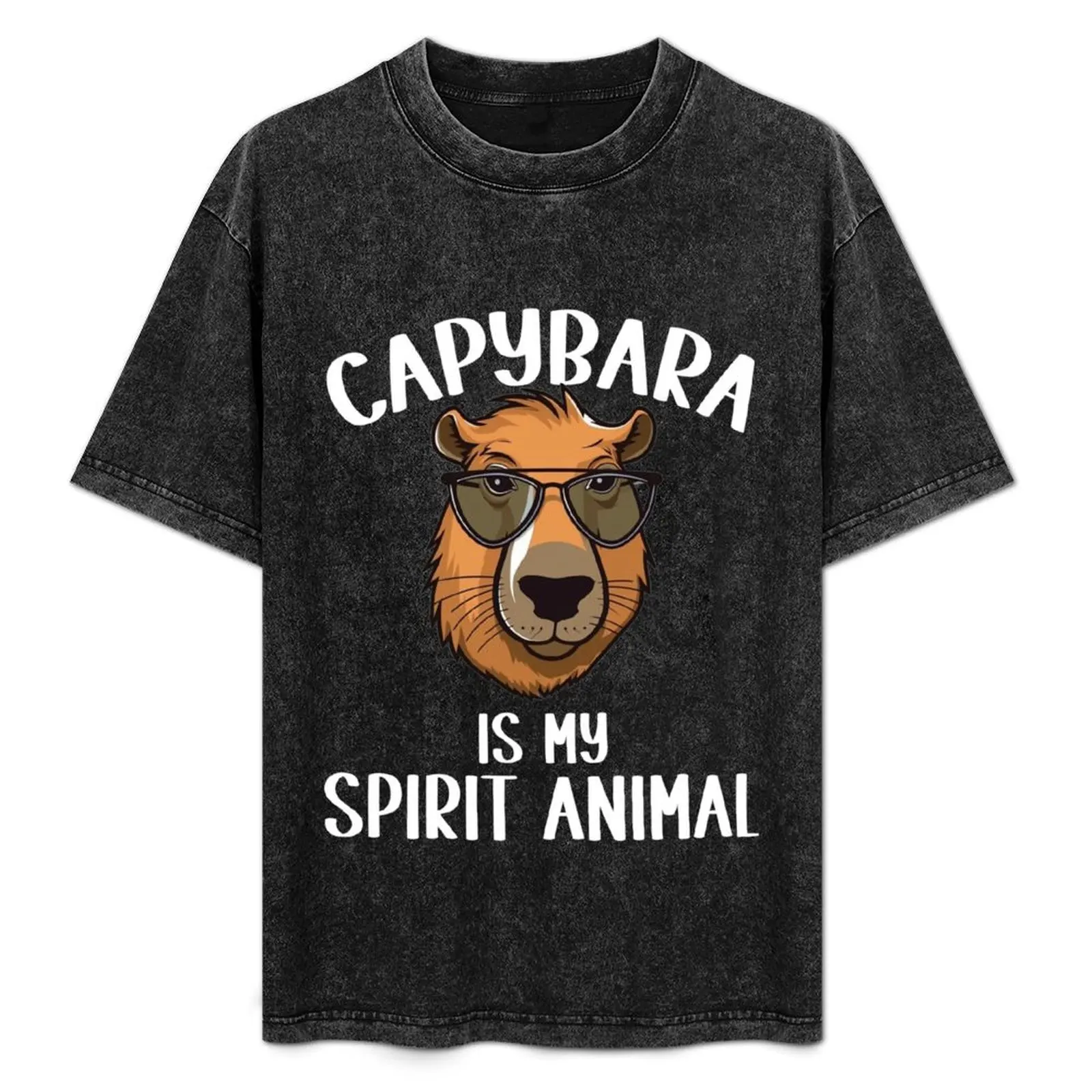 Capybara Is My Spirit Animal T-Shirt clothes designer shirts blanks vintage t shirt men
Capybara Is My Spirit Animal T-Shirt clothes designer shirts blanks vintage t shirt men