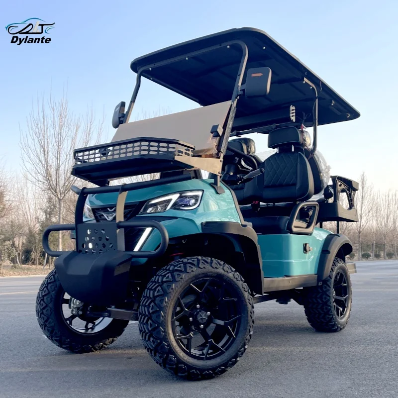 Made in China Low Price 2 4 Seater 48/60V/72V Battery Off-Road Hunting Cart Street Legal City EV Luxury Electric Club Golf Cart
Made in China Low Price 2 4 Seater 48/60V/72V Battery Off-Road Hunting Cart Street Legal City EV Luxury Electric Club Golf Cart