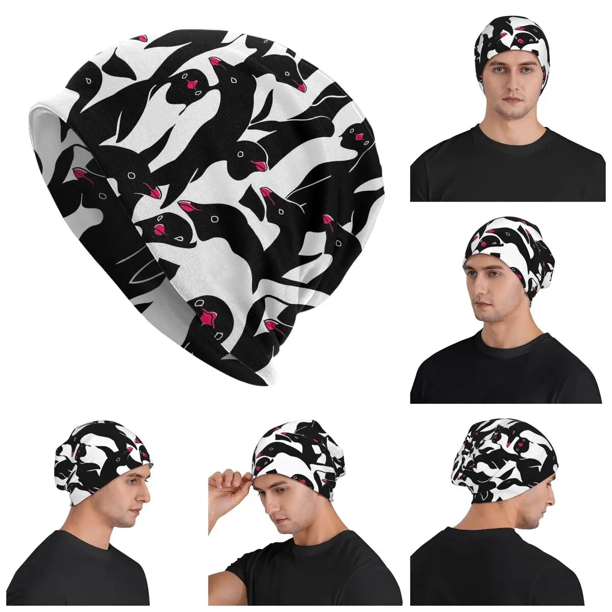 Meanwhile Penguins II Warm Knitted Cap Fashion Bonnet Hat Autumn Winter Outdoor Beanies Hats for Men Women Adult
Meanwhile Penguins II Warm Knitted Cap Fashion Bonnet Hat Autumn Winter Outdoor Beanies Hats for Men Women Adult