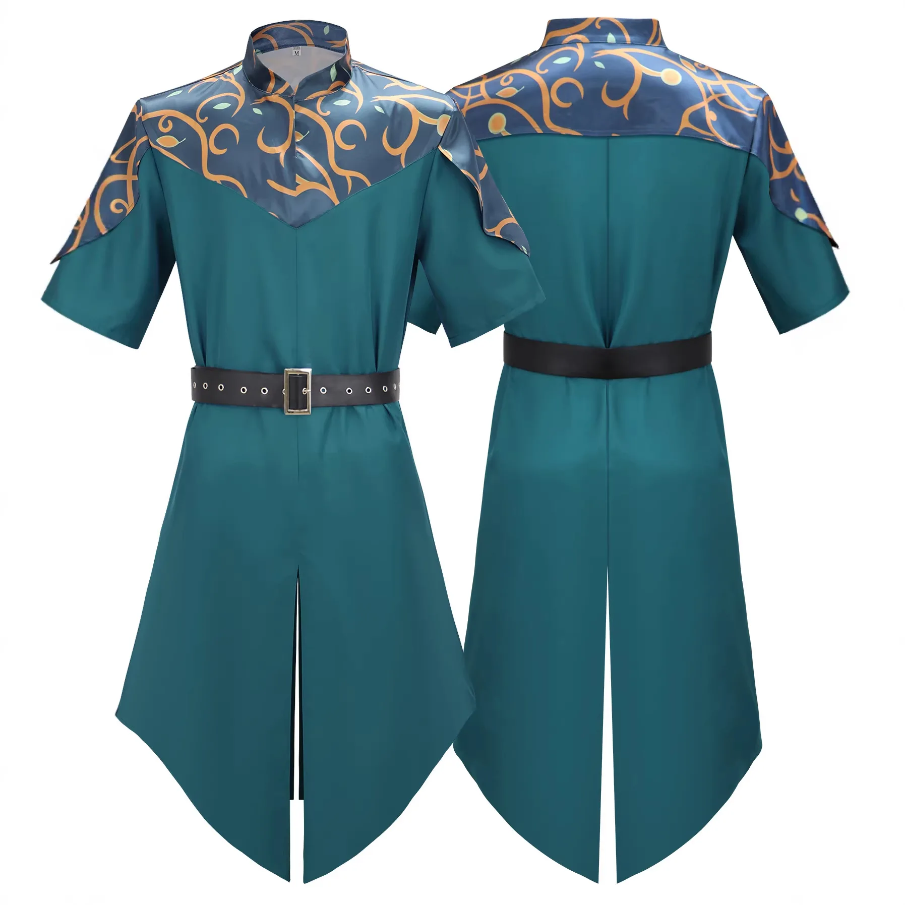 Medieval elf Shooter cosplay costume, retro jungle combat costume, Halloween stage performance costume
Medieval elf Shooter cosplay costume, retro jungle combat costume, Halloween stage performance costume