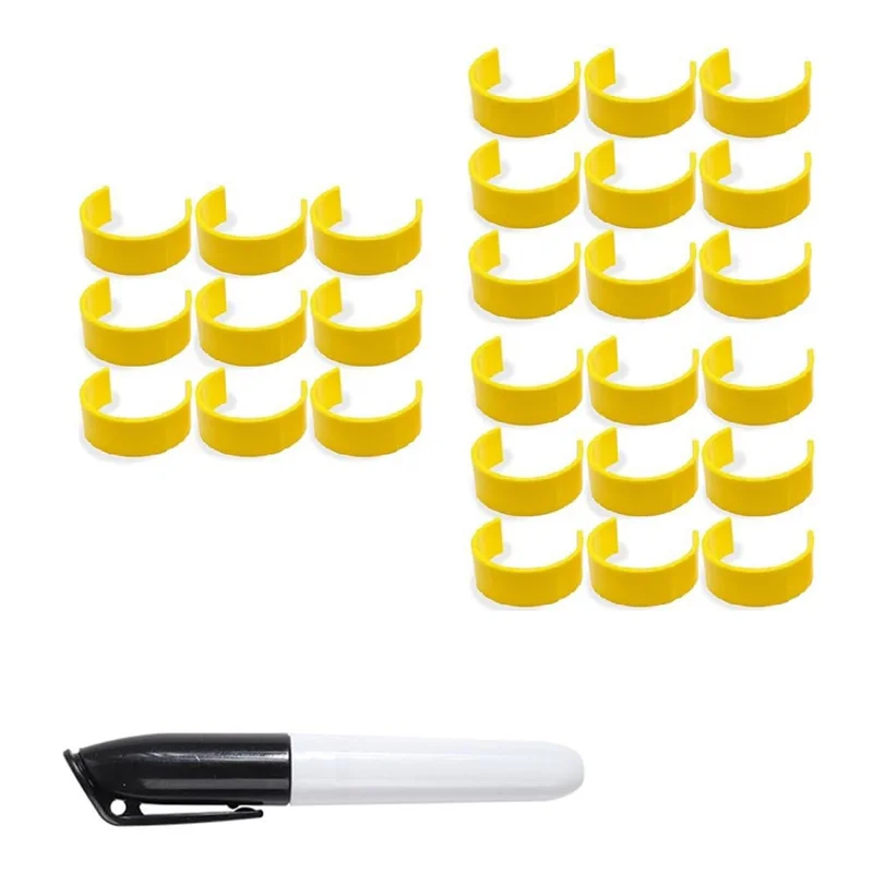 AA81-Medicine Bottle Label Clips With Marker For Easy Identification, Travel-Friendly, Reusable (27Pcs)
AA81-Medicine Bottle Label Clips With Marker For Easy Identification, Travel-Friendly, Reusable (27Pcs)