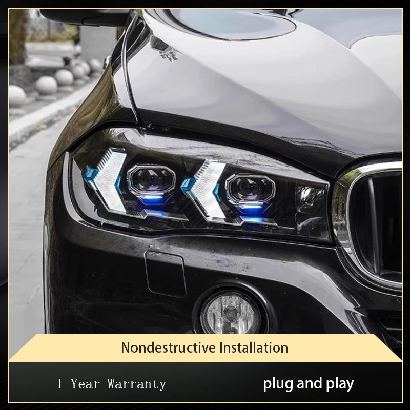Пара автомобильных вещей, модифицированная для BMW X6 X5 F15 2014-2018, новое обновление, передние фары DRL, фара, светодиодные аксессуары Plug and Play
Пара автомобильных вещей, модифицированная для BMW X6 X5 F15 2014-2018, новое обновление, передние фары DRL, фара, светодиодные аксессуары Plug and Play