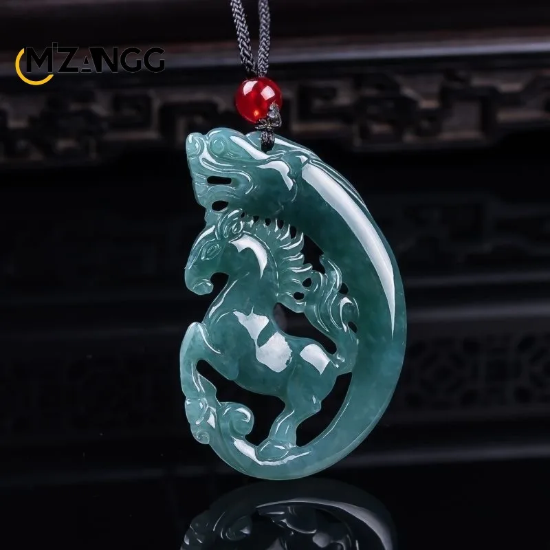 Кулон из натурального жадеита с изображением лошади и зодиака, складная ажурная резьба, роскошное ожерелье из жадеита ледяного типа, мужской и женский праздничный подарок
Кулон из натурального жадеита с изображением лошади и зодиака, складная ажурная резьба, роскошное ожерелье из жадеита ледяного типа, мужской и женский праздничный подарок