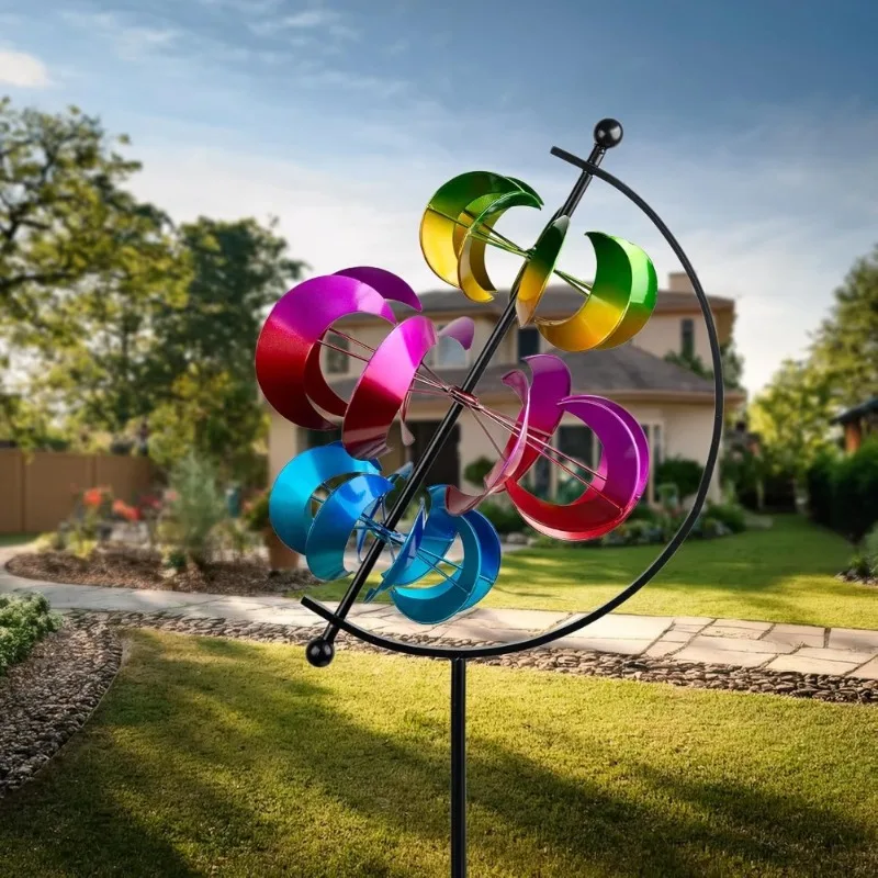 Large Metal Kinetic Wind Spinner Sculpture for Garden Yard Outdoor Decor Moons
Large Metal Kinetic Wind Spinner Sculpture for Garden Yard Outdoor Decor Moons