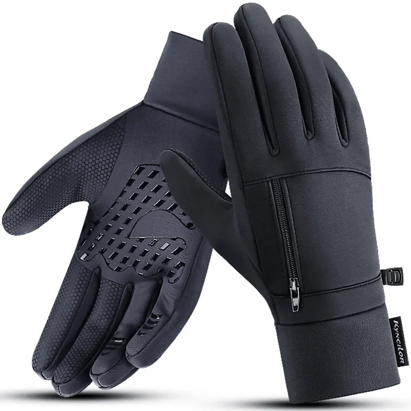 Winter Gloves Man Sports Bike Snow Bicycle Gloves Touchscreen Windstop Silicone Cycling Gloves Black Waterproof Bike Gloves Mtb
Winter Gloves Man Sports Bike Snow Bicycle Gloves Touchscreen Windstop Silicone Cycling Gloves Black Waterproof Bike Gloves Mtb