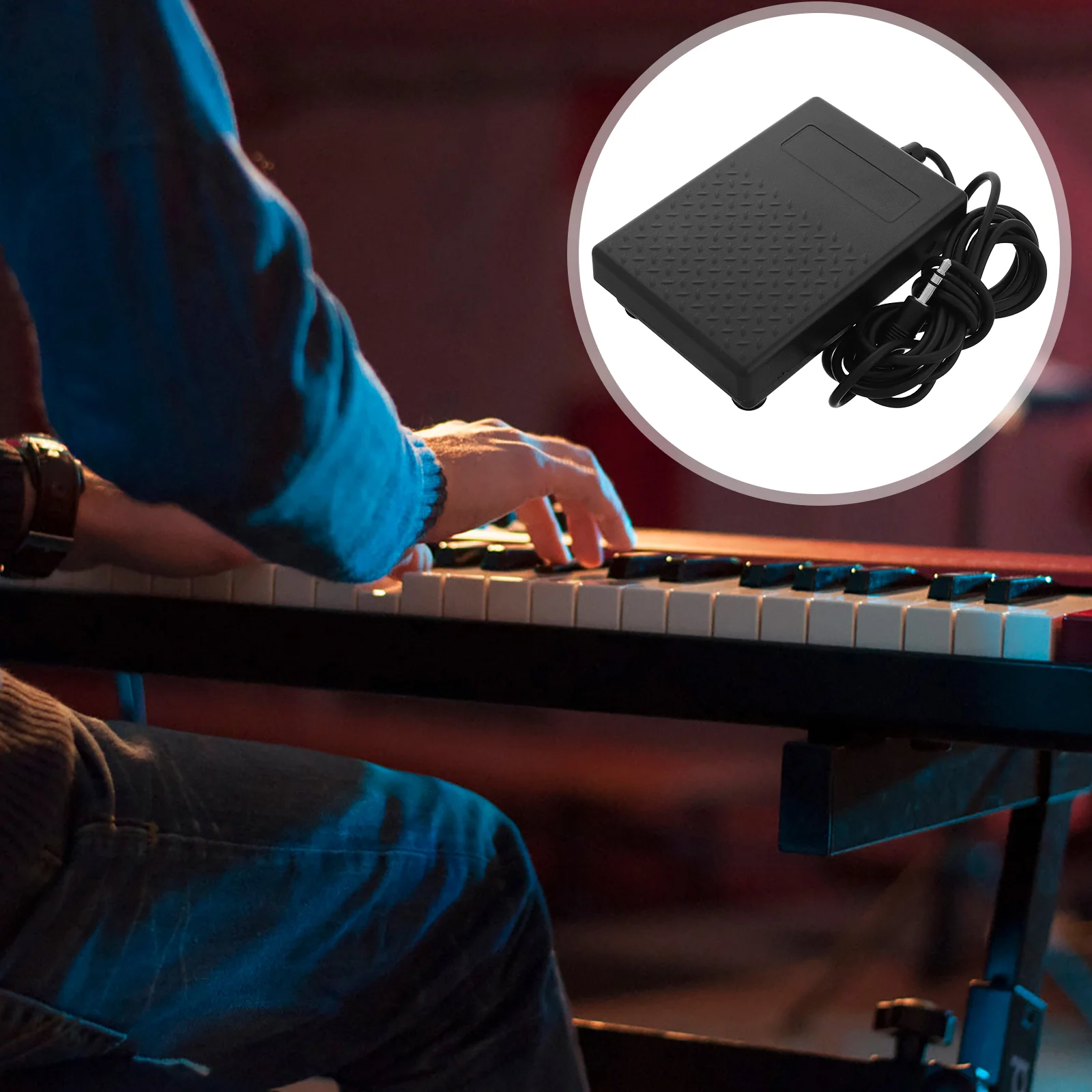 Electronic Keyboard Pedal Sustain Foot Controller Cable Universal Piano Accessories Compatible Enhanced
Electronic Keyboard Pedal Sustain Foot Controller Cable Universal Piano Accessories Compatible Enhanced