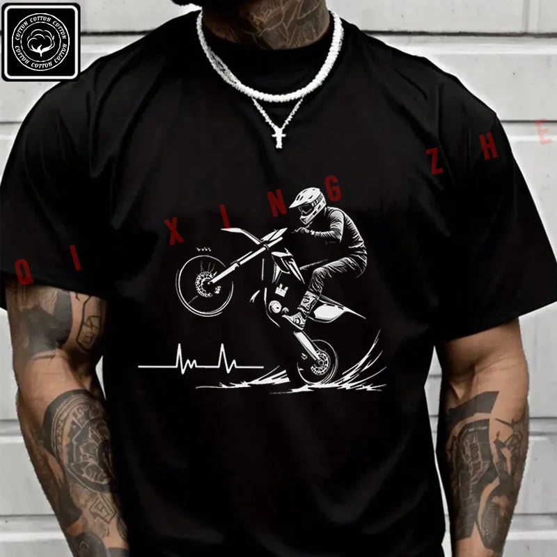 Men's And Women's T-shirt Summer New Moto Cotton Tee Real Motorcycle Graphic Short-sleeved Spring Autumn Top
Men's And Women's T-shirt Summer New Moto Cotton Tee Real Motorcycle Graphic Short-sleeved Spring Autumn Top