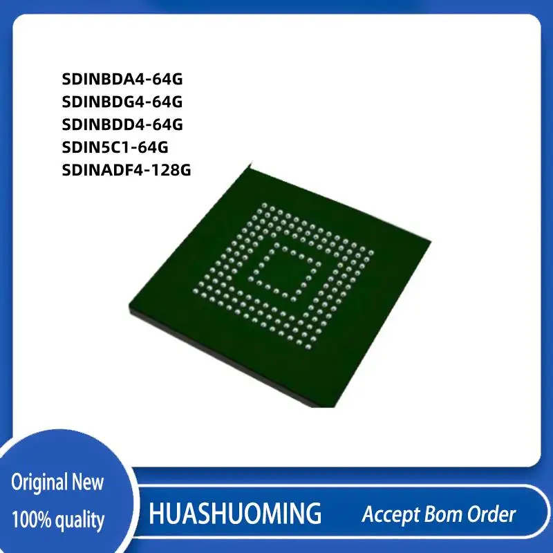1 шт./лот, новый SDINBDA4-64G SDINBDA4 SDINBDG4-64G SDINBDG4 SDINBDD4-64G SDINBDD4 SDIN5C1-64G SDIN5C1 SDINADF4-128G SDINADF4 BGA153
1 шт./лот, новый SDINBDA4-64G SDINBDA4 SDINBDG4-64G SDINBDG4 SDINBDD4-64G SDINBDD4 SDIN5C1-64G SDIN5C1 SDINADF4-128G SDINADF4 BGA153