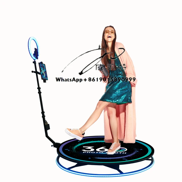68cm Factory Shipped 360 Photo Booth for Party Wedding Automatic Selfie Spinner 360Photobooth Machine
68cm Factory Shipped 360 Photo Booth for Party Wedding Automatic Selfie Spinner 360Photobooth Machine
