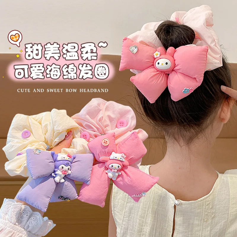 New Sanrio My Melody Hair Bands Cute Cartoon Cinnamoroll Hair Rope Elastic Headband Hair Accessories Ponytail Holder Girls Gift
New Sanrio My Melody Hair Bands Cute Cartoon Cinnamoroll Hair Rope Elastic Headband Hair Accessories Ponytail Holder Girls Gift