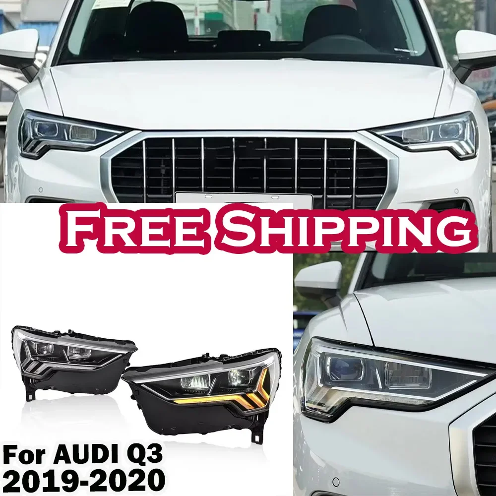 Автомобильный динамический сигнальный фонарь 2019-2020, обновленные автомобильные аксессуары, модифицированный новый светодиодный светильник для Audi Q3, автомобильные светодиодные фары 
Автомобильный динамический сигнальный фонарь 2019-2020, обновленные автомобильные аксессуары, модифицированный новый светодиодный светильник для Audi Q3, автомобильные светодиодные фары