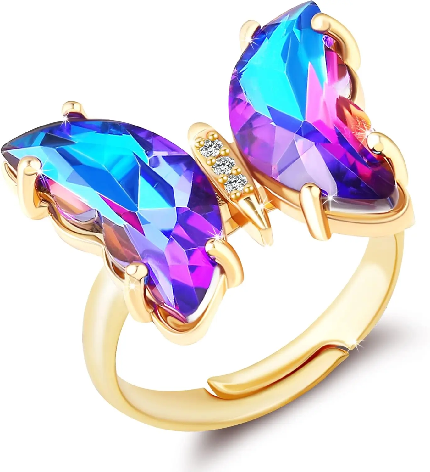 Набор украшений Miss Right Butterfly Crystal: колье с бабочкой, серьги-гвоздики, браслет-боло, регулируемое кольцо для женщин, переливающийся цвет
Набор украшений Miss Right Butterfly Crystal: колье с бабочкой, серьги-гвоздики, браслет-боло, регулируемое кольцо для женщин, переливающийся цвет