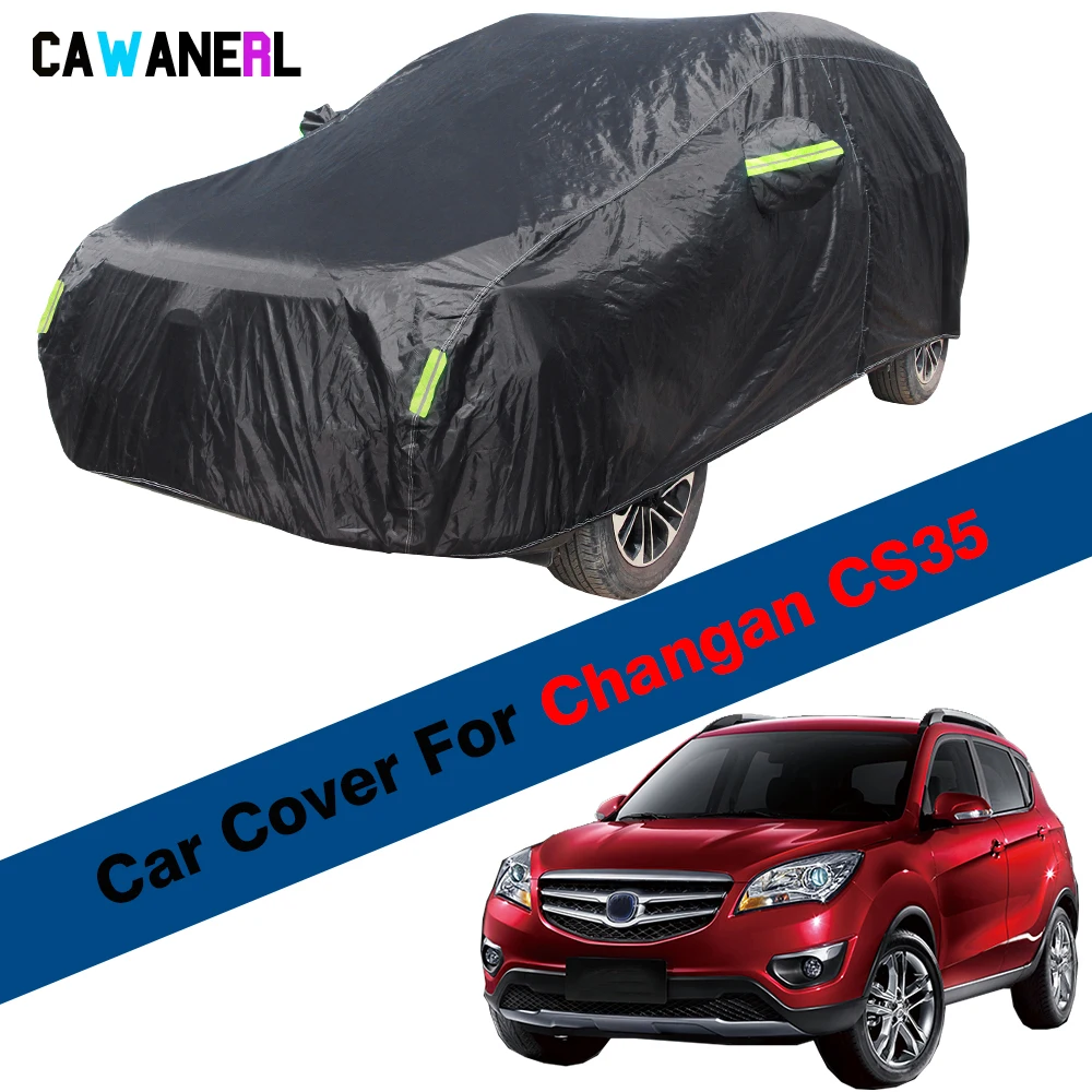 Водонепроницаемый чехол для автомобиля Changan CS35, уличный летний солнцезащитный козырек с защитой от УФ-лучей, зимний чехол для защиты от дождя и снега, подходит для любой погоды
Водонепроницаемый чехол для автомобиля Changan CS35, уличный летний солнцезащитный козырек с защитой от УФ-лучей, зимний чехол для защиты от дождя и снега, подходит для любой погоды