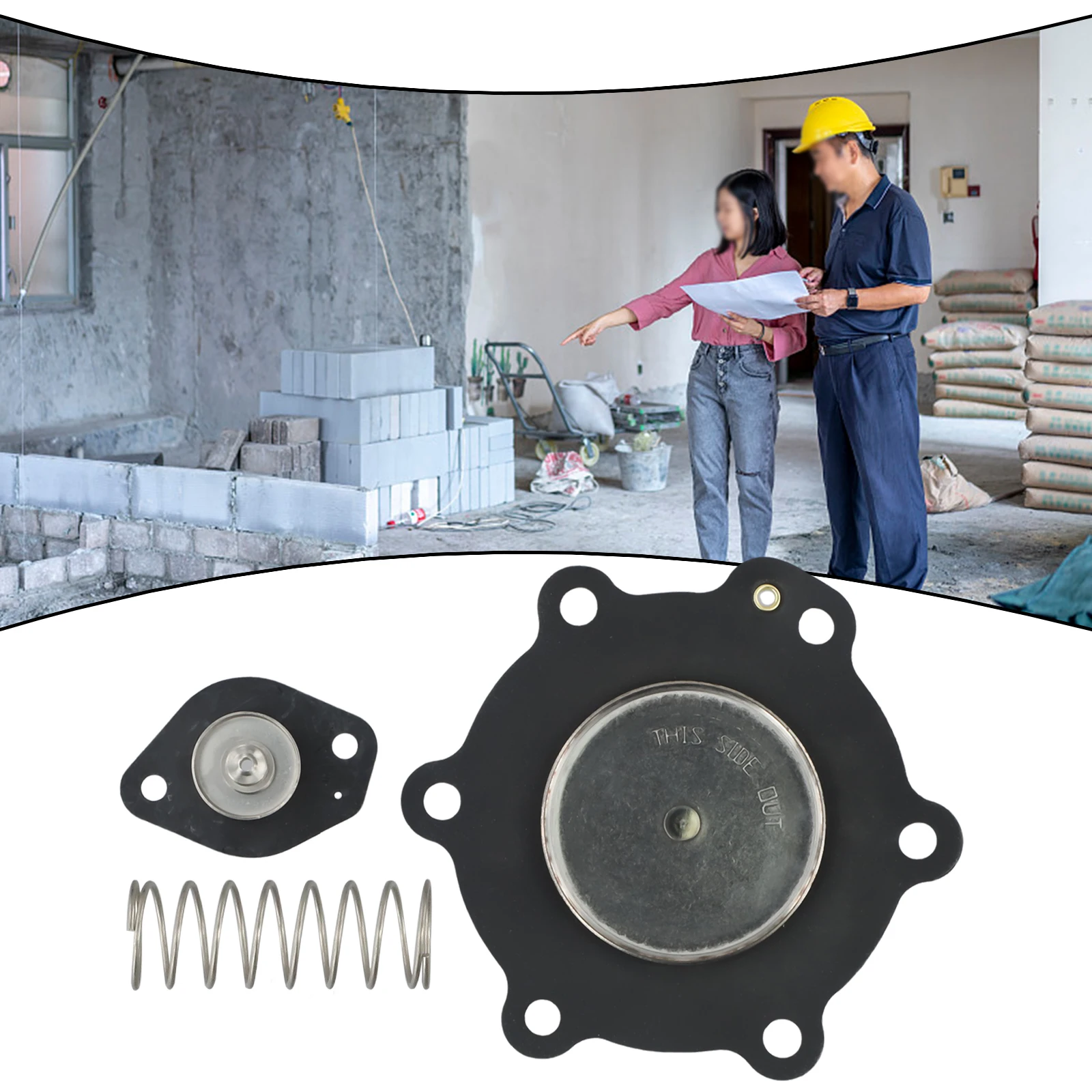 Home Repair Kit Diaphragm Replacement SCG353A047 1 1 2 Accessories For ASCO Pulse Valve For Bag Dust Collector
Home Repair Kit Diaphragm Replacement SCG353A047 1 1 2 Accessories For ASCO Pulse Valve For Bag Dust Collector