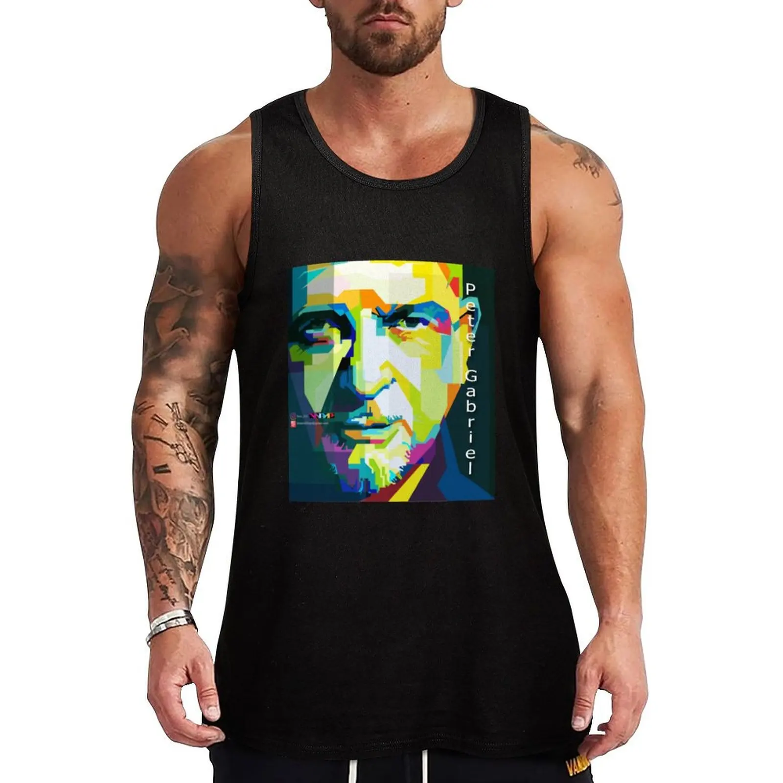 Peter GabrielPeter Gabriel Pop Art Portrait Classic . Tank Top T-shirt man men clothes
Peter GabrielPeter Gabriel Pop Art Portrait Classic . Tank Top T-shirt man men clothes