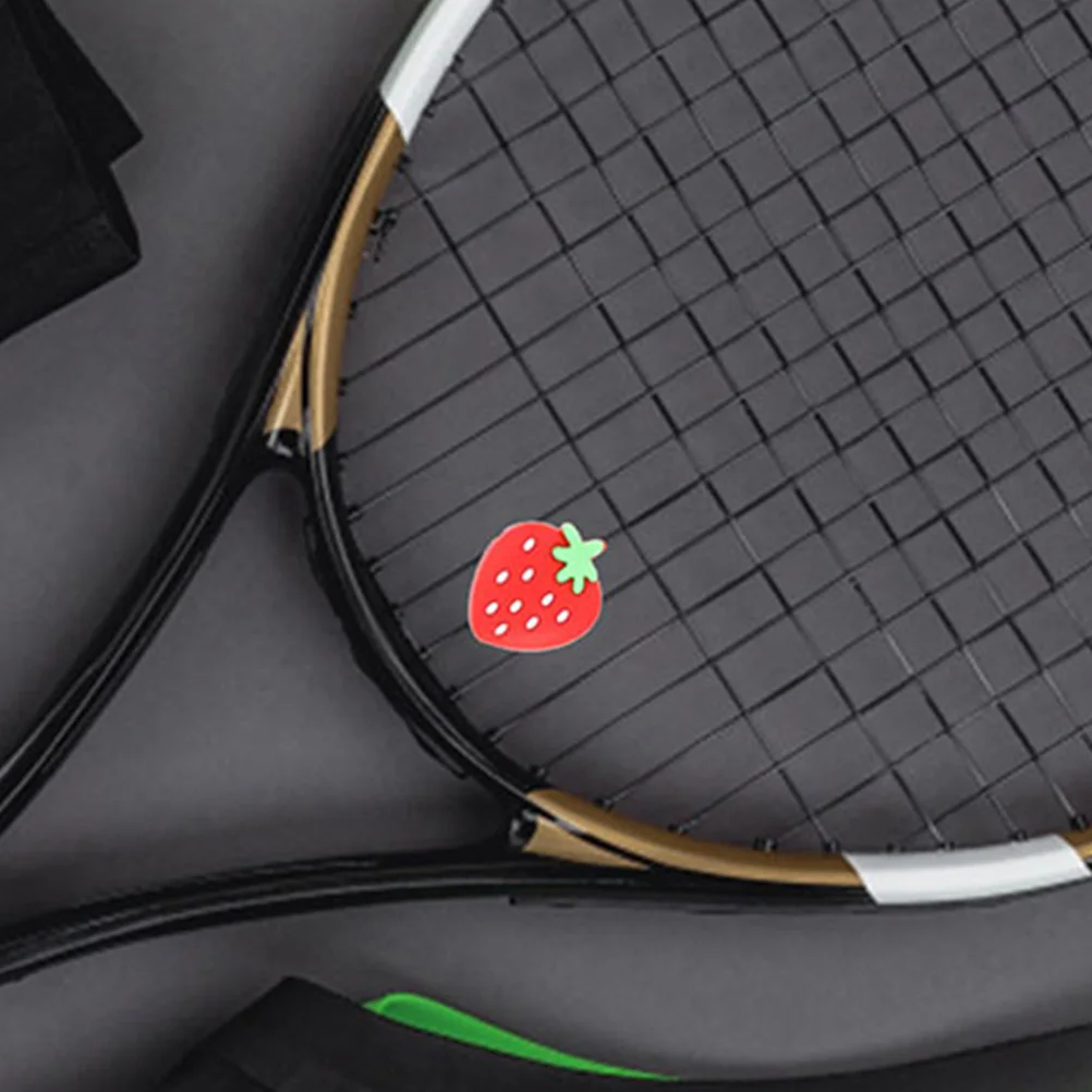 8pcs Tennis Shock Tennis Racket Dampeners Absorber Silicone Dampeners Strawberry Shape Vibration Reducer Racquet Accessories
8pcs Tennis Shock Tennis Racket Dampeners Absorber Silicone Dampeners Strawberry Shape Vibration Reducer Racquet Accessories