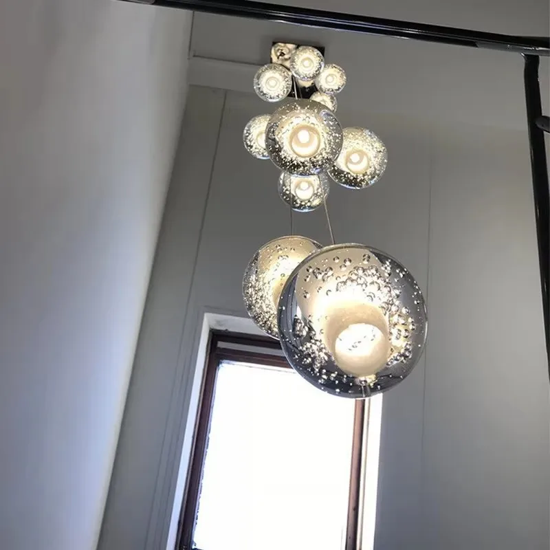 Luxury modern crystal chandelier for staicase large home decor led cristal lamp long villa hallway hanging light fixture
Luxury modern crystal chandelier for staicase large home decor led cristal lamp long villa hallway hanging light fixture
