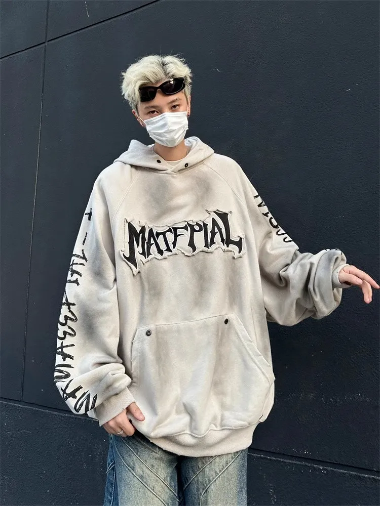 Retro American Graffiti Hoodie Women's Loose Casual Autumn Winter Fashion Brand Loose Fit Couple's Sweatshirt Jacket
Retro American Graffiti Hoodie Women's Loose Casual Autumn Winter Fashion Brand Loose Fit Couple's Sweatshirt Jacket