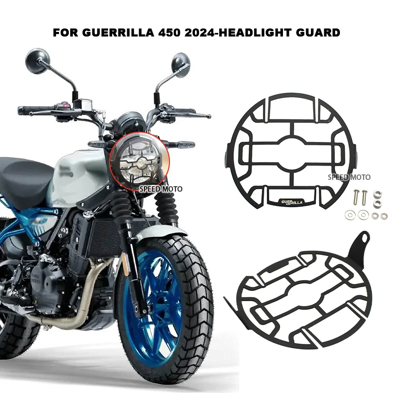 For GUERRILLA450 Guerrilla Guer Rilla 450 2024 2025 Motorcycle Himalayan450 Headlight Grille Headlight Cover Protective Cover
For GUERRILLA450 Guerrilla Guer Rilla 450 2024 2025 Motorcycle Himalayan450 Headlight Grille Headlight Cover Protective Cover