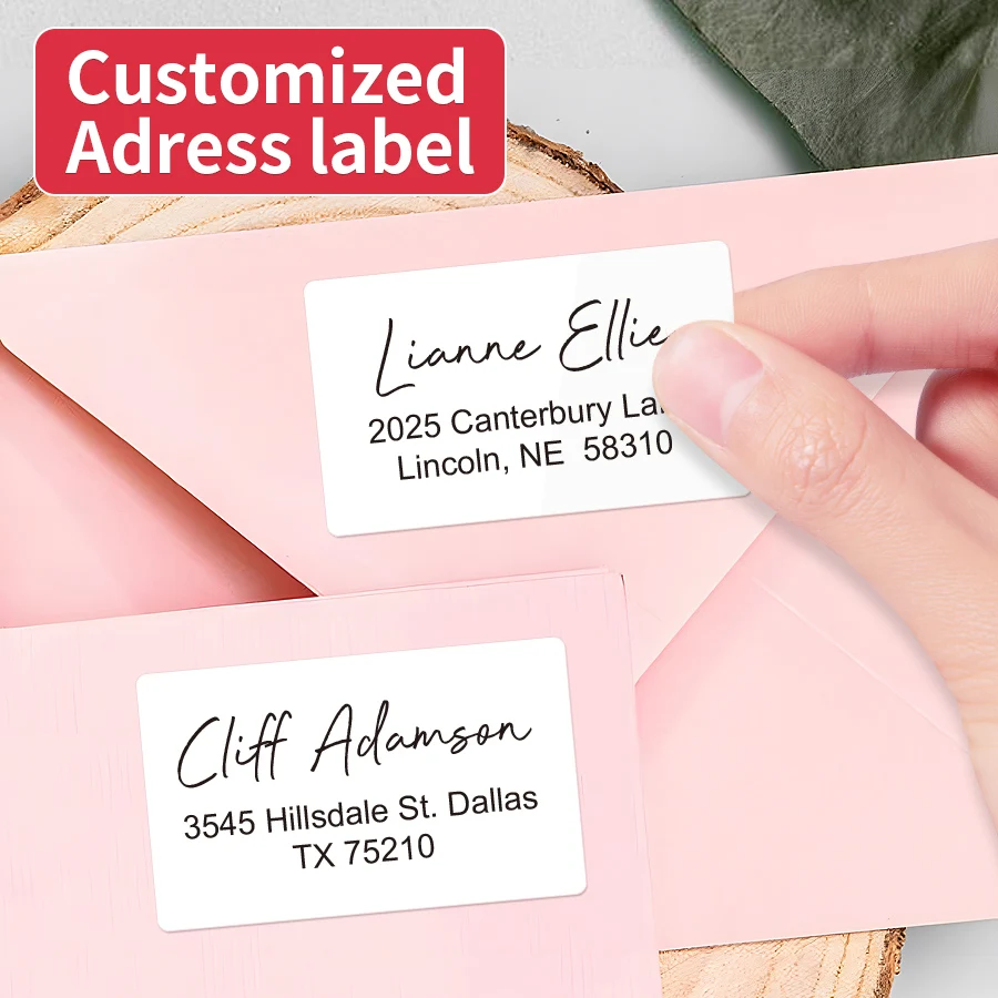 Personalized Vintage Address Labels for Envelopes - Floral Sticky Notes with Adhesive Backing, Ideal for Office School Diary
Personalized Vintage Address Labels for Envelopes - Floral Sticky Notes with Adhesive Backing, Ideal for Office School Diary