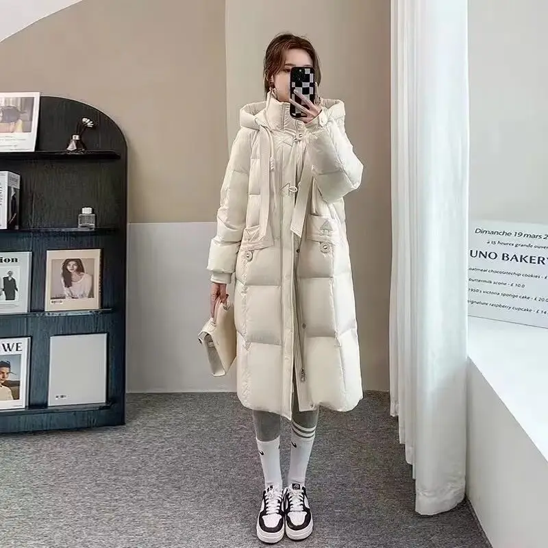 Winter New Women's Down Cotton Jacket Commuting Loose Windproof Hooded Warm Oversized Parkas
Winter New Women's Down Cotton Jacket Commuting Loose Windproof Hooded Warm Oversized Parkas