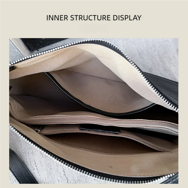 Women Cowhide Genuine Leather Bag Female Crossbody Designer Luxury Shoulder Bags Ladies Casual Soft Tote Handbag for Lady New
Women Cowhide Genuine Leather Bag Female Crossbody Designer Luxury Shoulder Bags Ladies Casual Soft Tote Handbag for Lady New