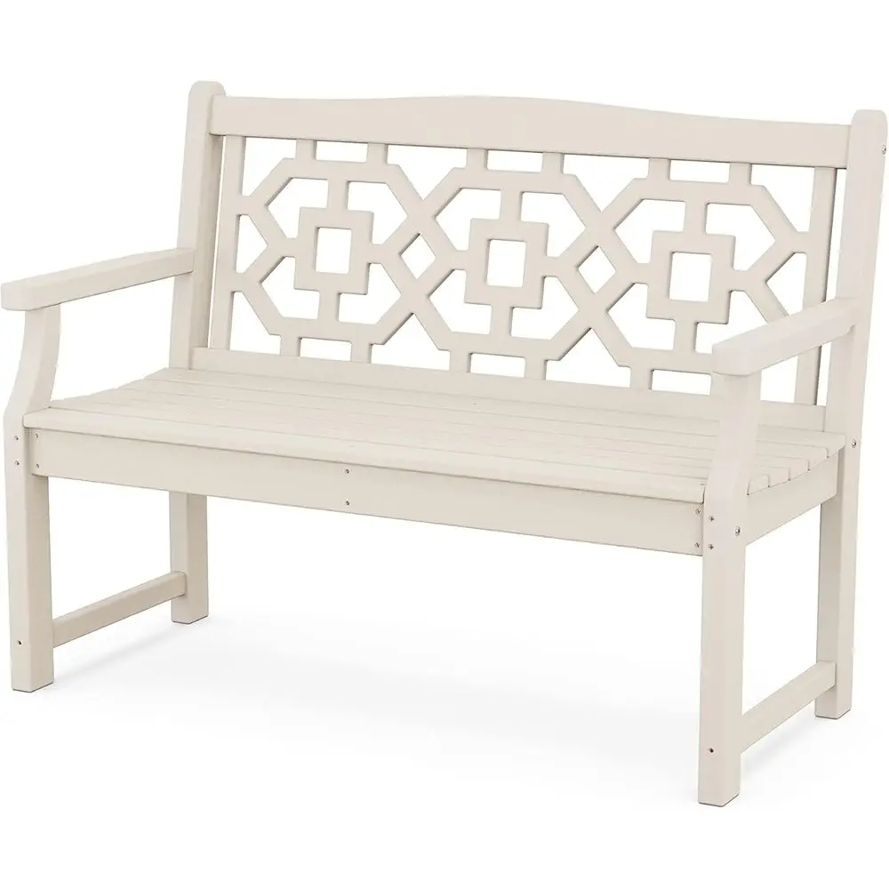 48 Outdoor Bench for Patio and Backyard - Weather-Resistant HDPE Seat with Back Support for Two
48 Outdoor Bench for Patio and Backyard - Weather-Resistant HDPE Seat with Back Support for Two
