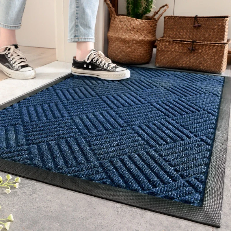 Rubber Indoor Outdoor Large Doormat Easy To Clean Wear-Resistant Door Mat Shoe Scraper for Front Door Mat Household Commercial
Rubber Indoor Outdoor Large Doormat Easy To Clean Wear-Resistant Door Mat Shoe Scraper for Front Door Mat Household Commercial
