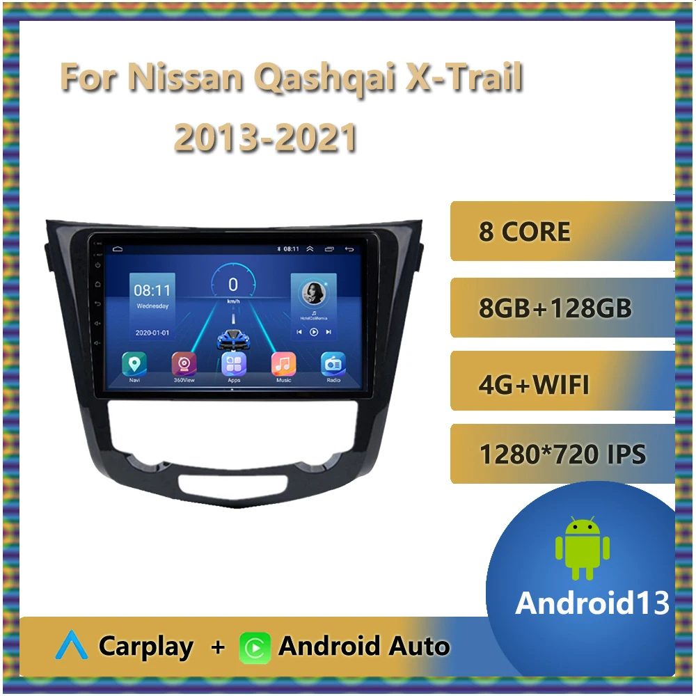 Car Stereo Radio For Nissan Qashqai X-Trail 2013 - 2021 Wireless Carplay Backup Camera Android 13 8-Core Mirror Link 4G+WIFI BT
Car Stereo Radio For Nissan Qashqai X-Trail 2013 - 2021 Wireless Carplay Backup Camera Android 13 8-Core Mirror Link 4G+WIFI BT
