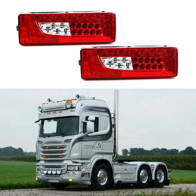 24V LED Tail Light Combination Rear Lamps With Buzzer For Scania G400 G450 Heavy Truck 2380954
24V LED Tail Light Combination Rear Lamps With Buzzer For Scania G400 G450 Heavy Truck 2380954
