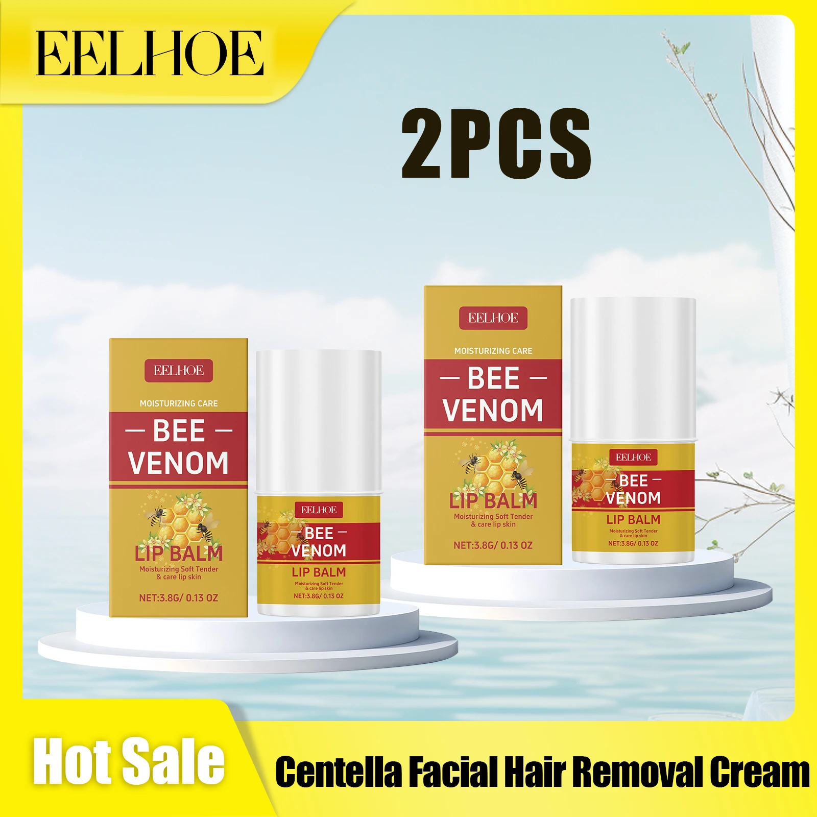 Eelhoe Beeswax Moisturizing Lip Stick Lasting Nourish Improve Darkness Keep Plumping Repair Damage Non Sticky Lip Hydrating Balm
Eelhoe Beeswax Moisturizing Lip Stick Lasting Nourish Improve Darkness Keep Plumping Repair Damage Non Sticky Lip Hydrating Balm