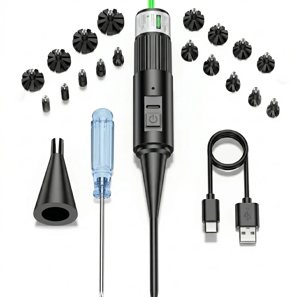 Laser Bore Sight .177 .22 to 12GA Red Green USB Rechargeable Laser Collimator 18 Adapters Laser Boresighter
Laser Bore Sight .177 .22 to 12GA Red Green USB Rechargeable Laser Collimator 18 Adapters Laser Boresighter