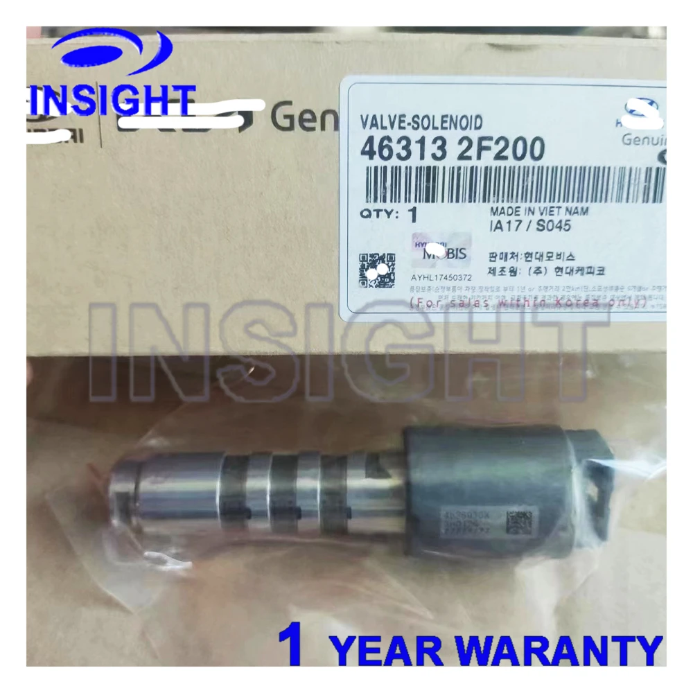 Genuine New Auto Transmission Solenoid Oil Control Valve 46313-2F200 for Hyundai Elantra
Genuine New Auto Transmission Solenoid Oil Control Valve 46313-2F200 for Hyundai Elantra