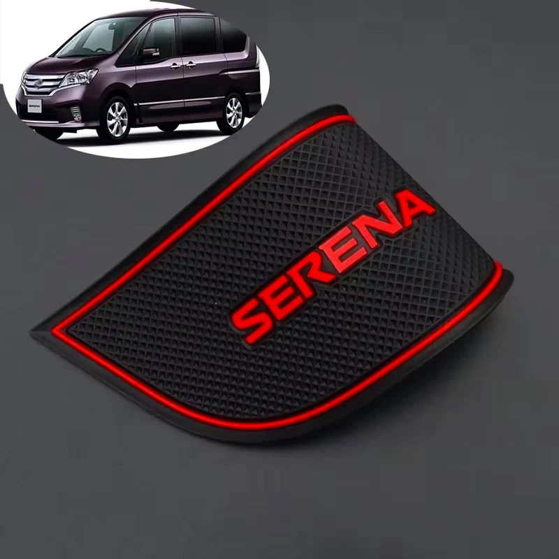 Door Groove Mat For Nissan SERENA C25 Door slot pad Central storage Decorative storage Water cup trough Modification Dustproof
Door Groove Mat For Nissan SERENA C25 Door slot pad Central storage Decorative storage Water cup trough Modification Dustproof