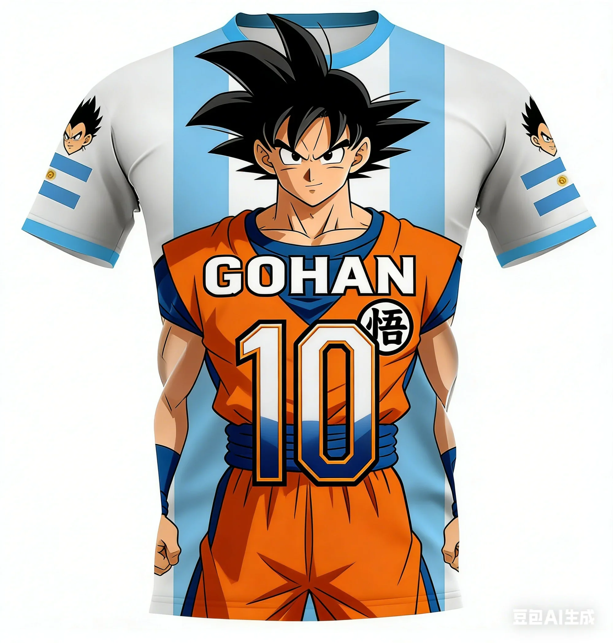Dragon Ball Super Saiyan Goku Vegeta Football T-Shirt Casual Jersey For Men Children
Dragon Ball Super Saiyan Goku Vegeta Football T-Shirt Casual Jersey For Men Children