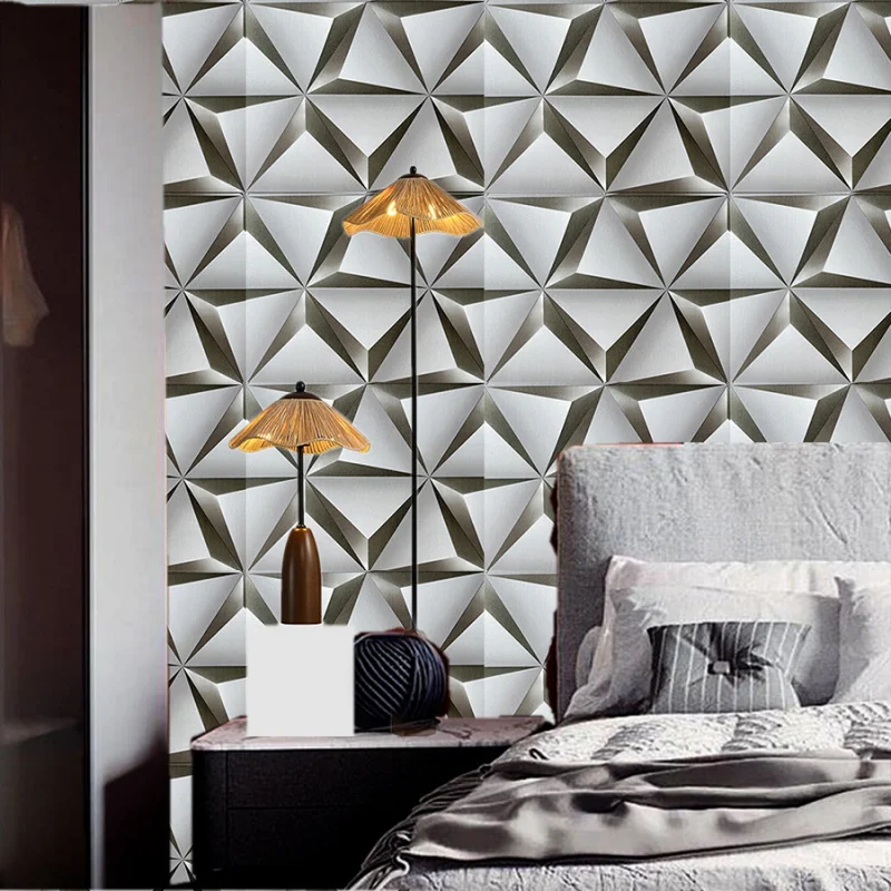 Rhombus Shape3dGray wallpaper self-adhesive home decoration living room TV background wall bedroom wallpaper
Rhombus Shape3dGray wallpaper self-adhesive home decoration living room TV background wall bedroom wallpaper