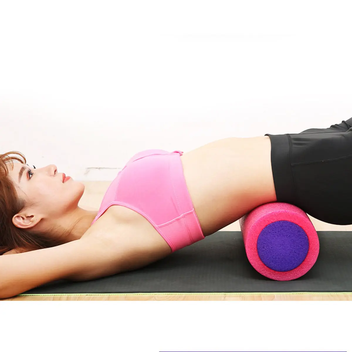 1Pcs Yoga Roller Foam Fitness Massage Cylinder for Muscle Recovery Blood Circulation Balance Training Yoga Pilates Stretching
1Pcs Yoga Roller Foam Fitness Massage Cylinder for Muscle Recovery Blood Circulation Balance Training Yoga Pilates Stretching