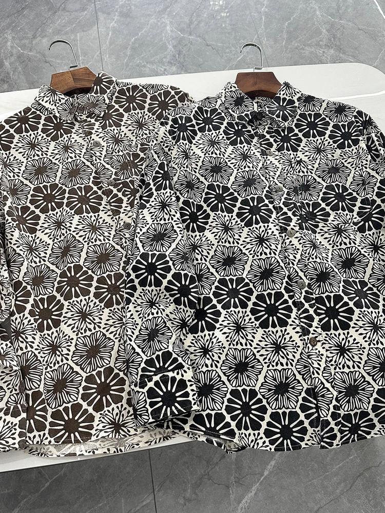 Хлопковая длинная повседневная одежда в стиле ретро в японском стиле с геометрическим цветочным принтом для мужчин, удобная дышащая свободная осенняя одежда
Хлопковая длинная повседневная одежда в стиле ретро в японском стиле с геометрическим цветочным принтом для мужчин, удобная дышащая свободная осенняя одежда