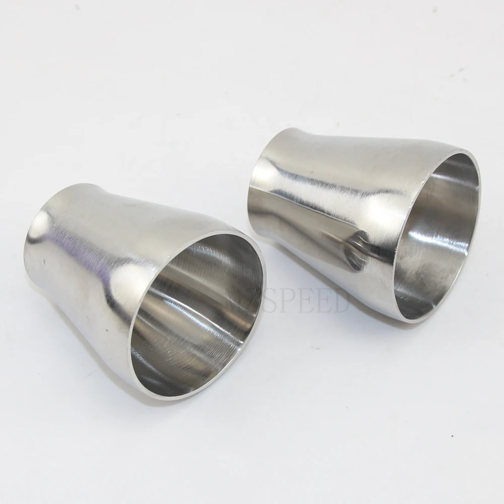 57mm -19mm 25mm 32mm 38mm 45mm 51mm Car Accessories Tube Exhaust Pipe Adapte SS304 Stainless Steel Butt Welding Speed Reducer
57mm -19mm 25mm 32mm 38mm 45mm 51mm Car Accessories Tube Exhaust Pipe Adapte SS304 Stainless Steel Butt Welding Speed Reducer