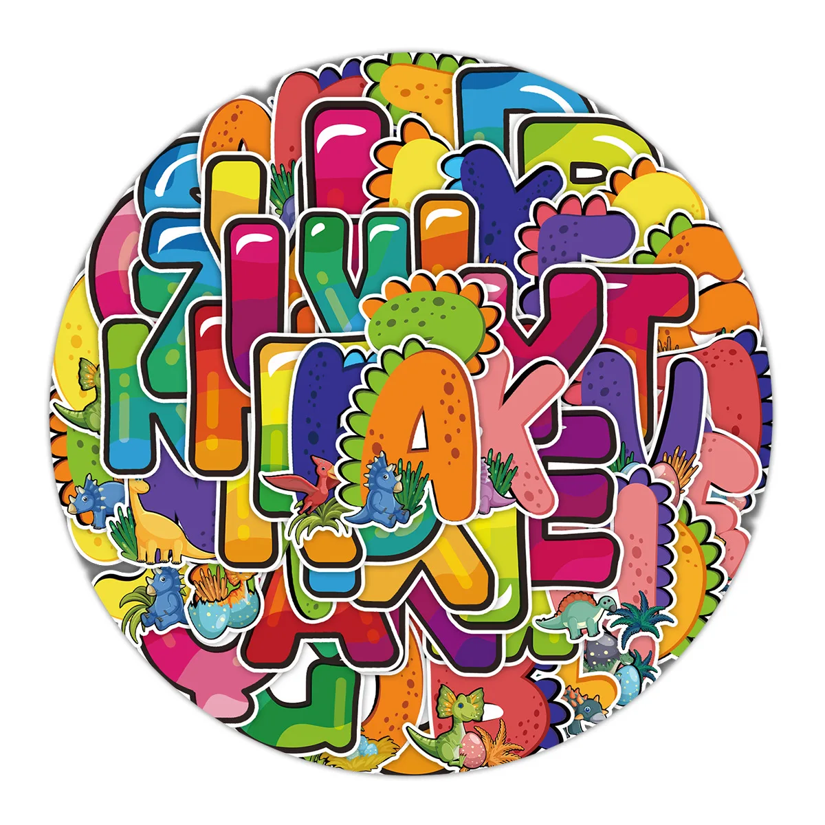 10/30/52PCS Funny English Alphabet Stickers Cartoon Dinosaur Animal Decals DIY Kids Toy Scrapbook Laptop Bike Skateboard Sticker
10/30/52PCS Funny English Alphabet Stickers Cartoon Dinosaur Animal Decals DIY Kids Toy Scrapbook Laptop Bike Skateboard Sticker