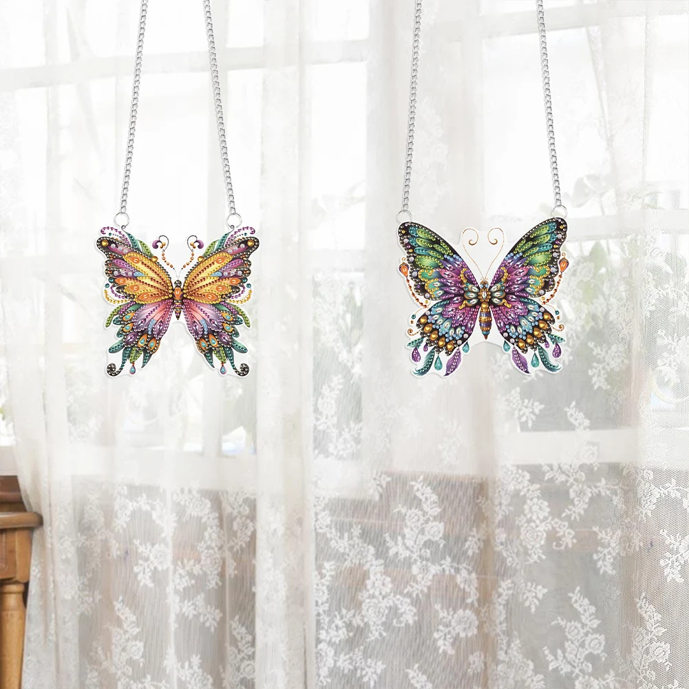 2Pcs PET Special Shaped Cartoon Animal Rhinestone Diamond Art Window Pendants Diamond Painting Hanging Ornament for Adults
2Pcs PET Special Shaped Cartoon Animal Rhinestone Diamond Art Window Pendants Diamond Painting Hanging Ornament for Adults
