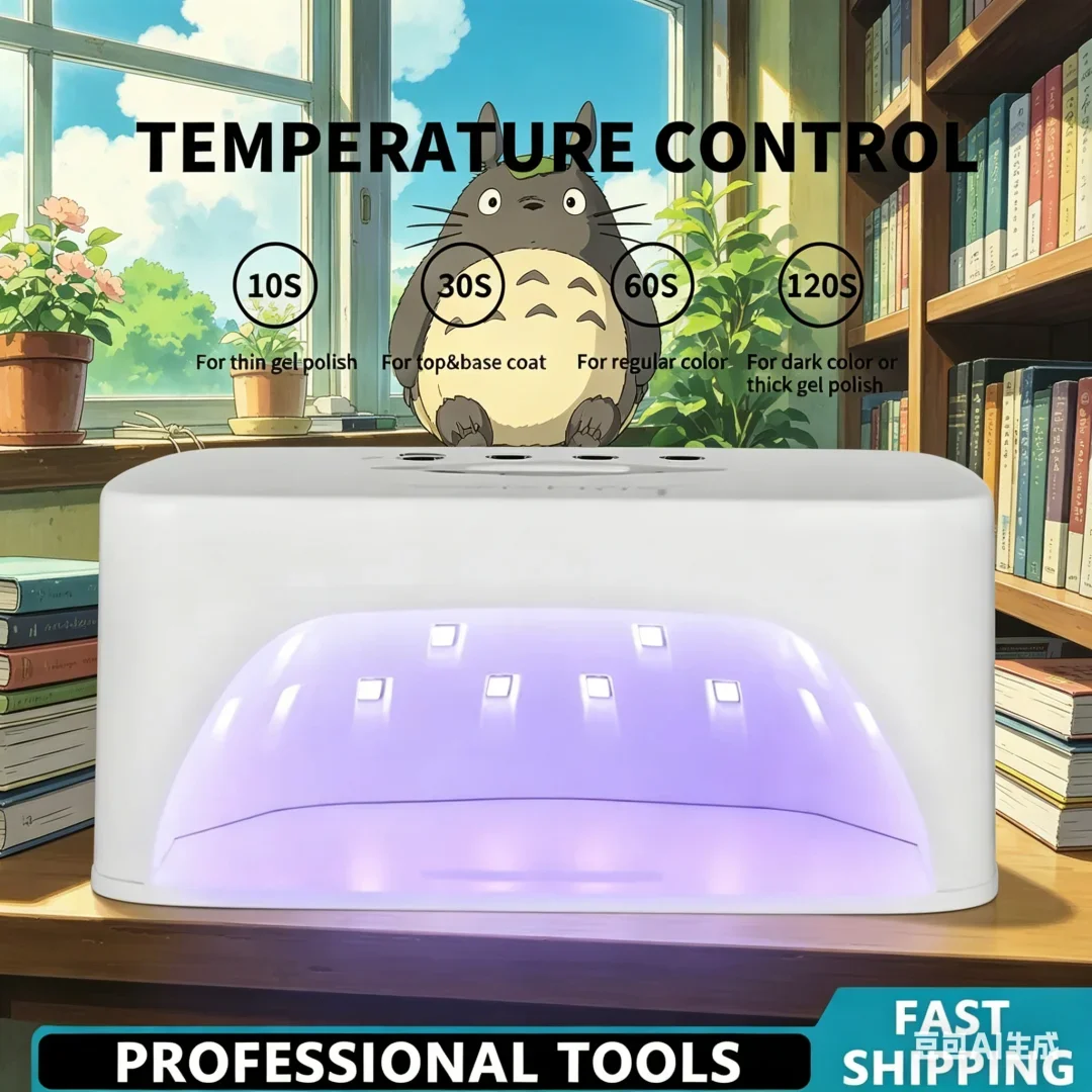 Majestic Polished Rechargeable UV LED Nail Lamp, Cordless Gel Nail Curing Light with Removable Bottom and 4 Timer Settings
Majestic Polished Rechargeable UV LED Nail Lamp, Cordless Gel Nail Curing Light with Removable Bottom and 4 Timer Settings