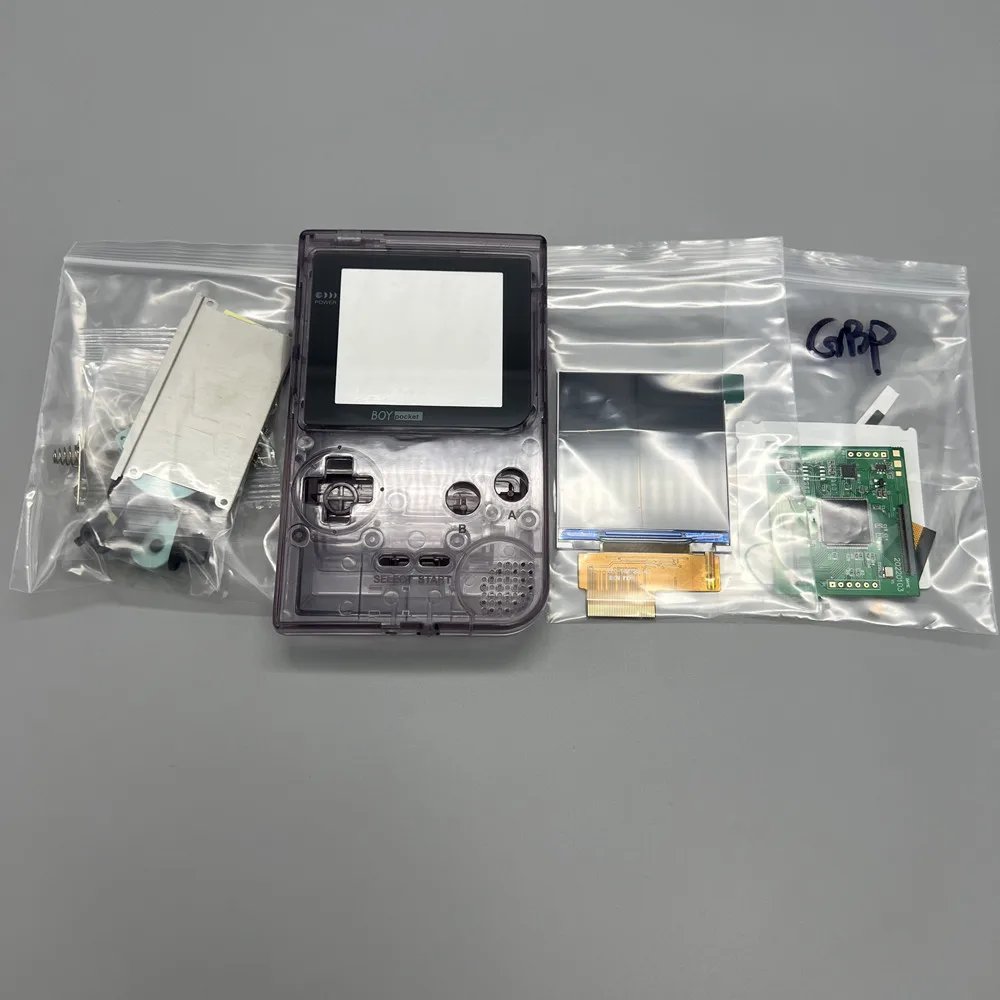 GBP LCD Easy to install 2.6-inch full size IPS High Brightness LCD With High Quality Shell for Gameboy Pocket GBP
GBP LCD Easy to install 2.6-inch full size IPS High Brightness LCD With High Quality Shell for Gameboy Pocket GBP