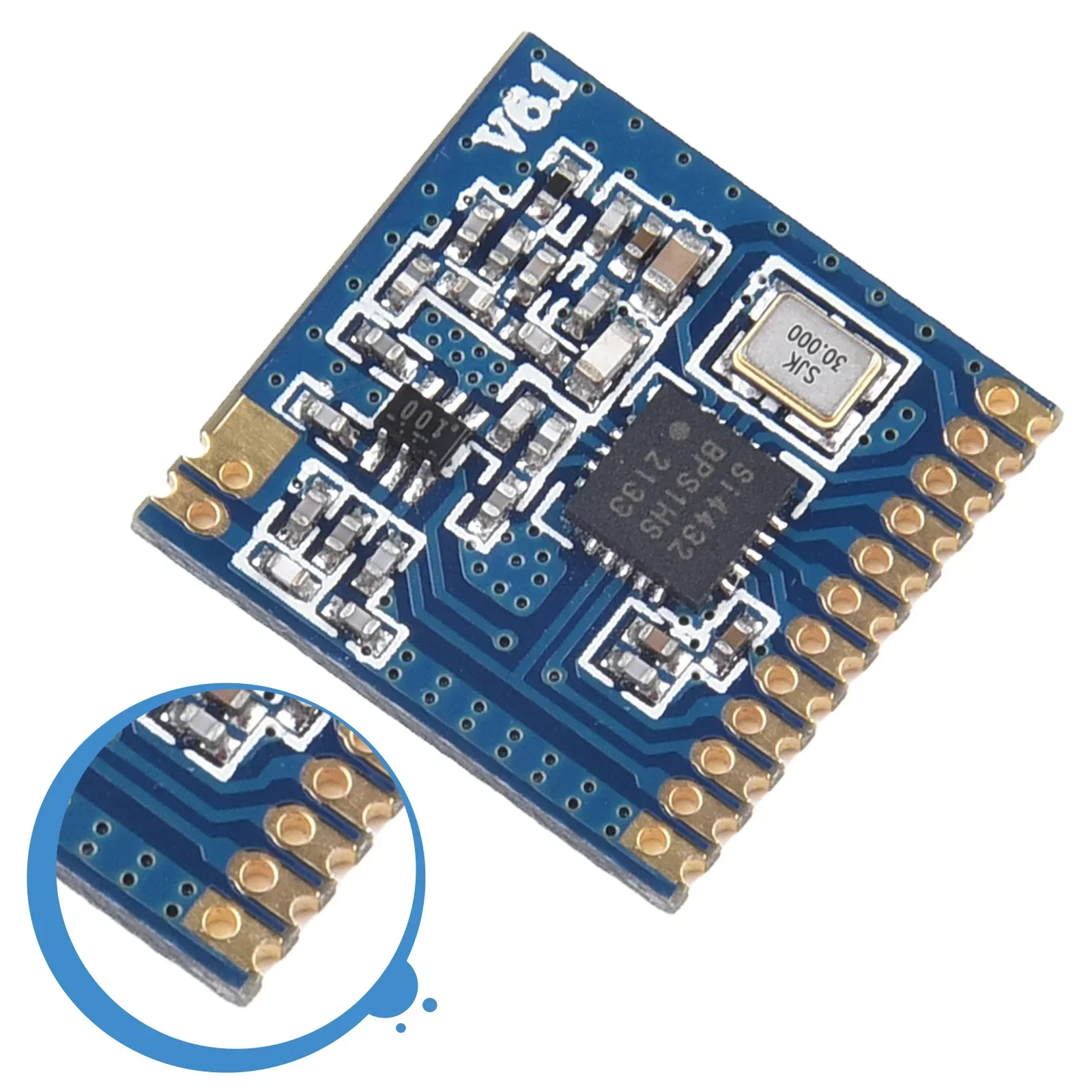 E27-433M20S SI4432 Wireless Data Transmission Module 433MHz Communication Distance 1600meter Industry Home Data Collection
E27-433M20S SI4432 Wireless Data Transmission Module 433MHz Communication Distance 1600meter Industry Home Data Collection