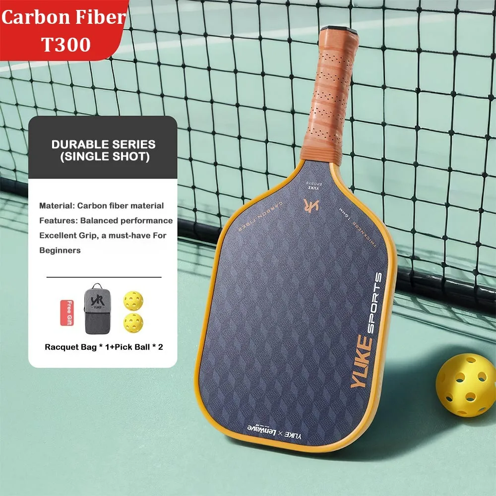 New 16MM Pickleball Paddles Carbon Fiber T700 Pickleball Rackets Professional Anti-slip Pickle Ball Paddle Set for Adults Kids
New 16MM Pickleball Paddles Carbon Fiber T700 Pickleball Rackets Professional Anti-slip Pickle Ball Paddle Set for Adults Kids