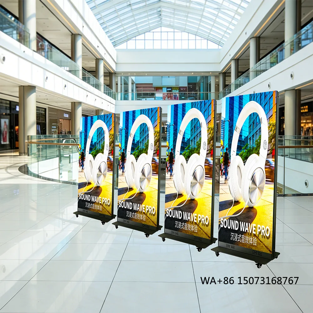 Shopping Mall Use Led Advertising Machine Foldable Movie Poster Advertising Screen Led Display
Shopping Mall Use Led Advertising Machine Foldable Movie Poster Advertising Screen Led Display